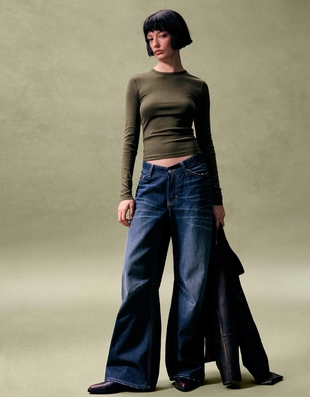 Топ с длинными рукавами- Заказать в России