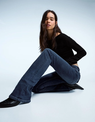 Джинсы BOOTCUT с клапанами- Заказать в России