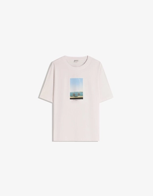 Купить Bershka Футболка с короткими рукавами и принтом