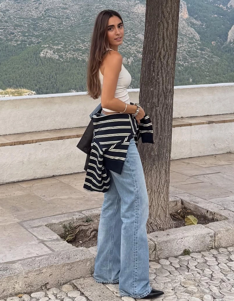 Джинсы в стиле бойфренд