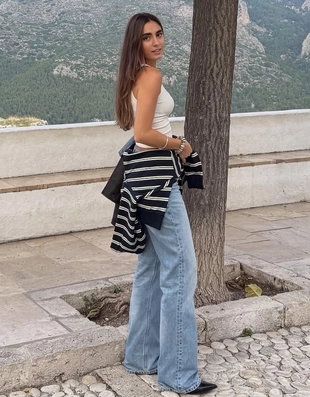 Джинсы в стиле бойфренд- Заказать в России