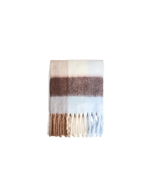 Шарф в клетку- Заказать в России