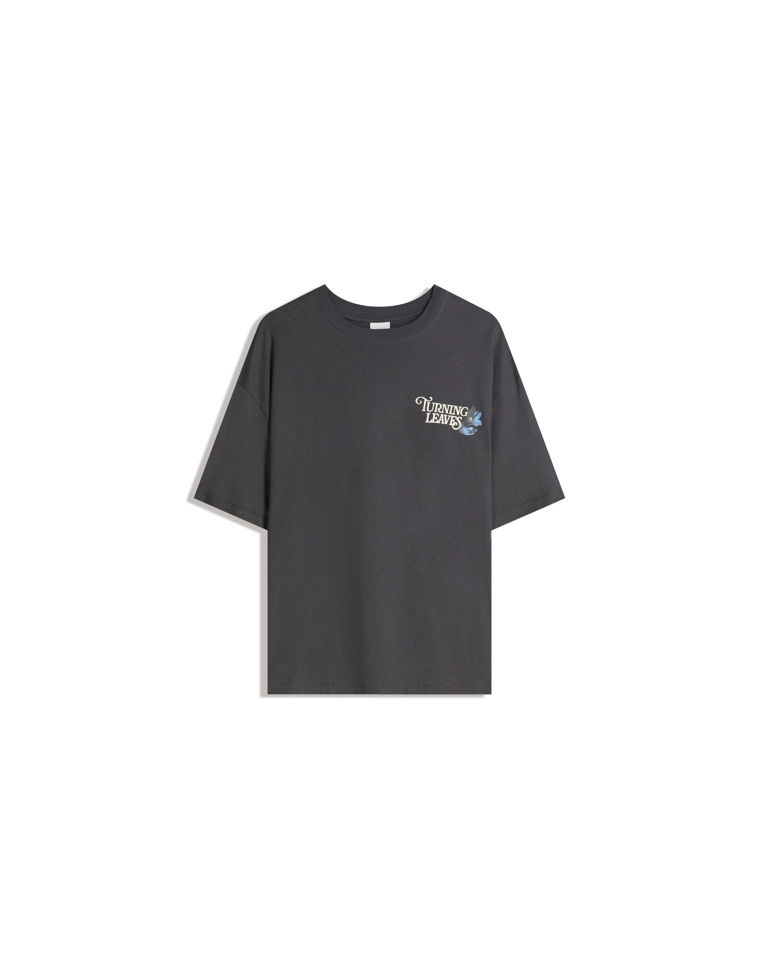 Футболка оверсайз с короткими рукавами и принтом