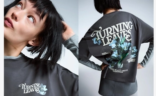 Футболка оверсайз с короткими рукавами и принтом- Заказать в России