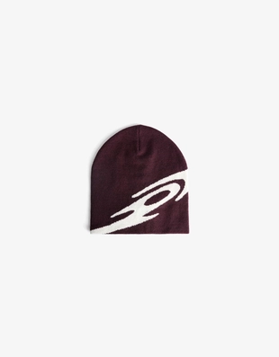 Burgundy|9720/668 - Bershka Шапка-бини OUT OF CORE