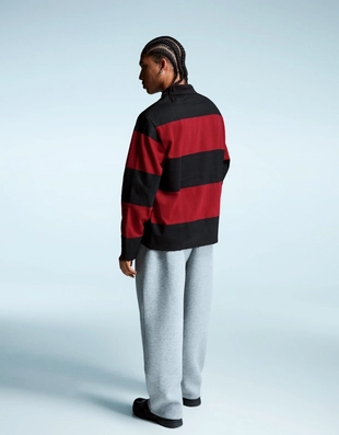 Поло из мягкой ткани с принтом «кошмар на улице вязов»- Заказать в России