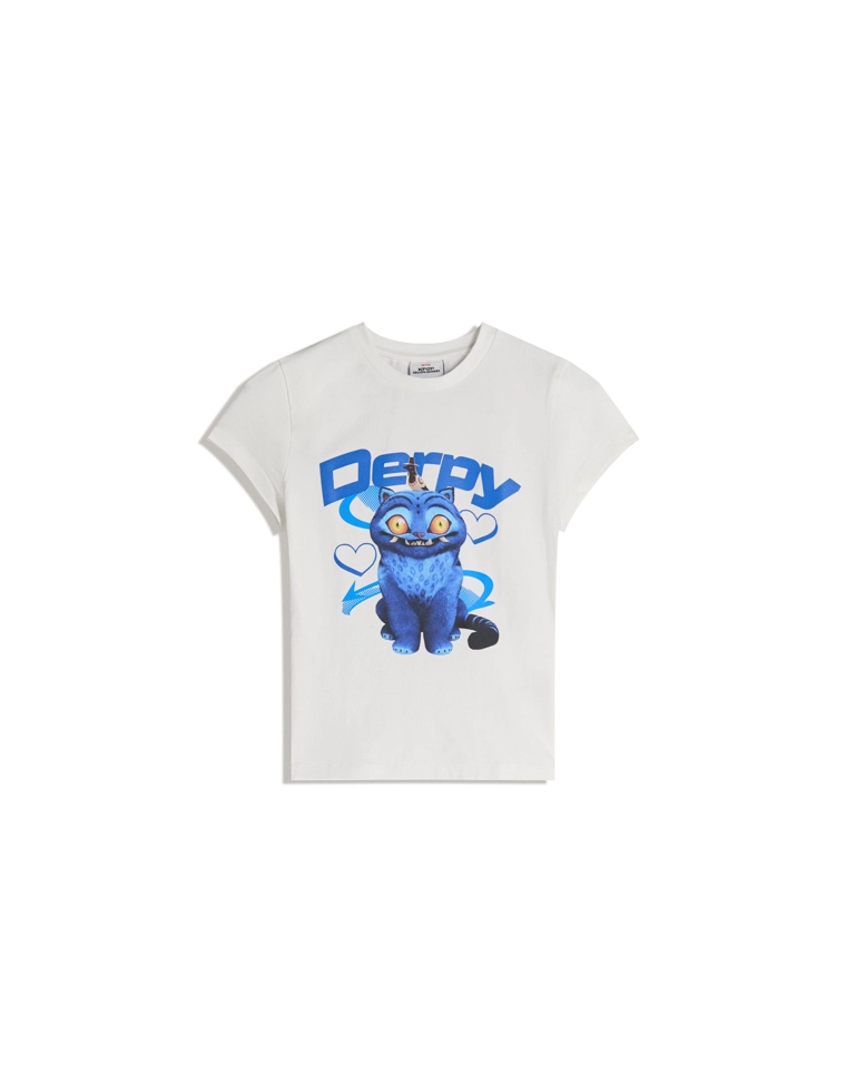 Футболка KPop Demon Hunters Derpy с короткими рукавами и принтом