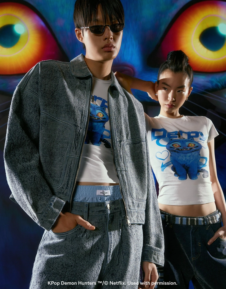 Футболка KPop Demon Hunters Derpy с короткими рукавами и принтом