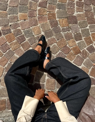 Джинсы в стиле бойфренд- Заказать в России