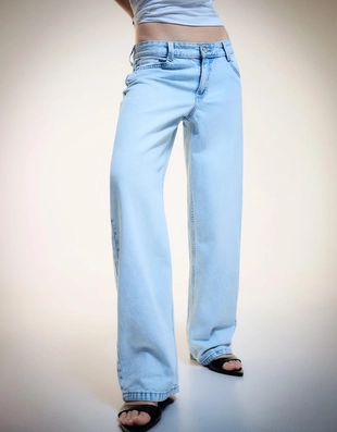 Джинсы BARREL свободного кроя- Заказать в России