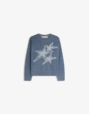 Свитер с принтом- Заказать в России