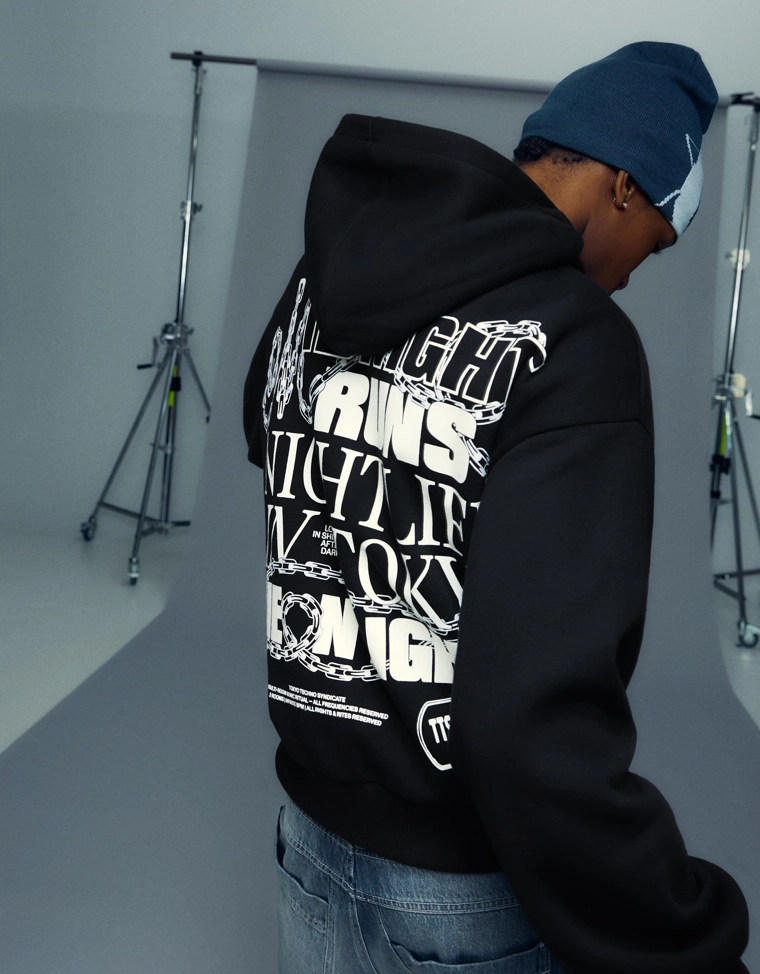 Худи с принтом