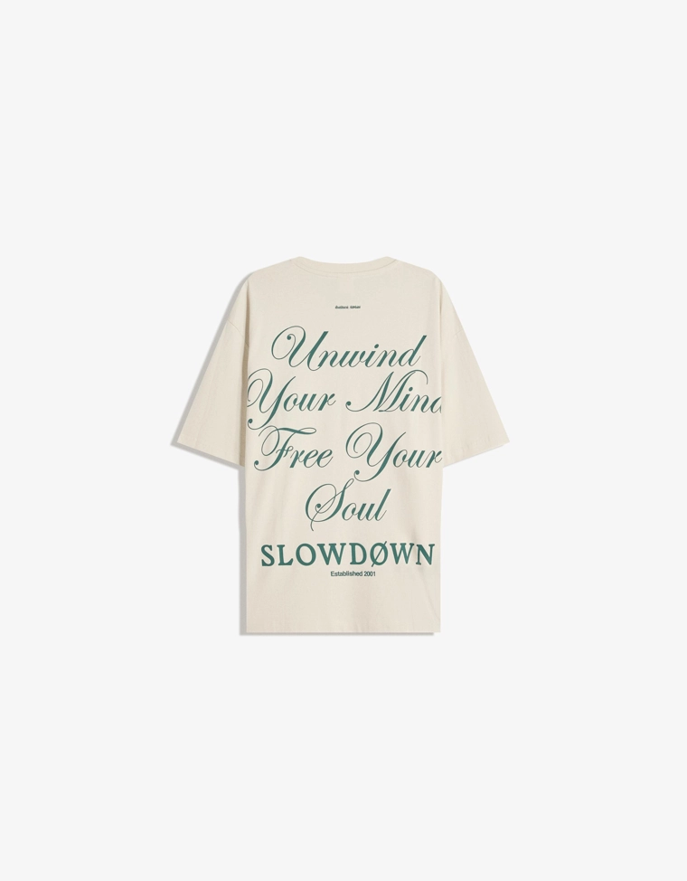 Футболка с короткими рукавами и принтом