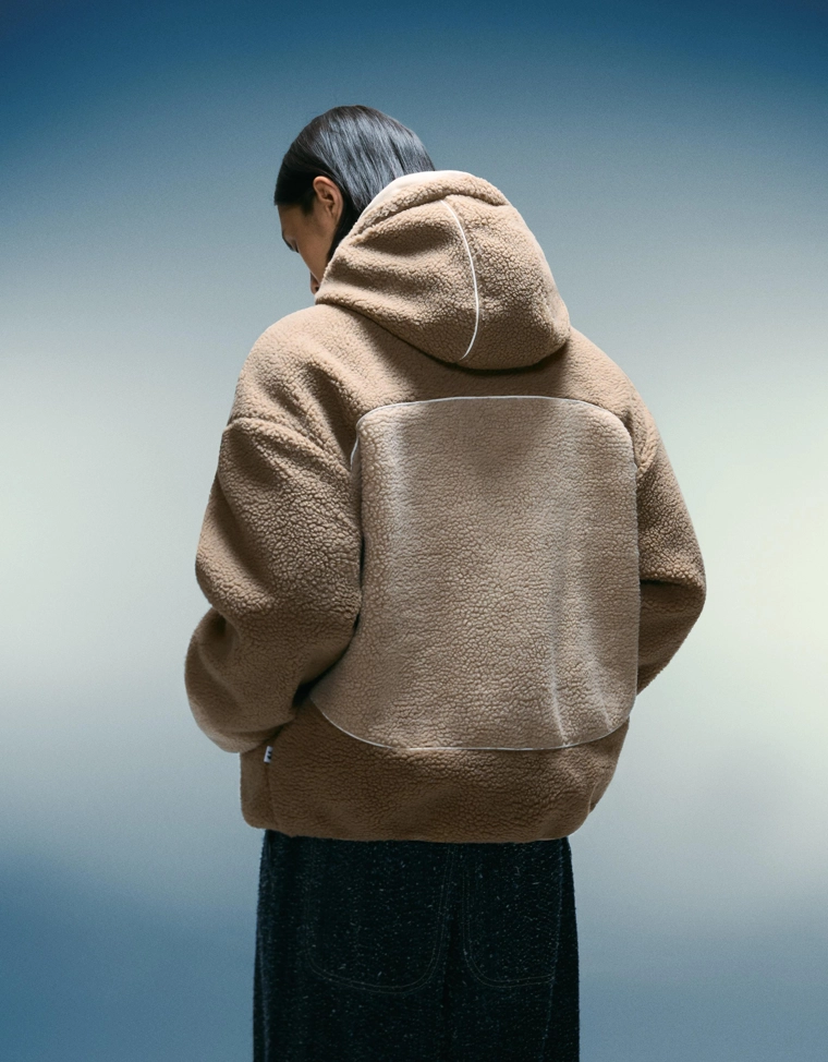 Куртка из искусственной овчины