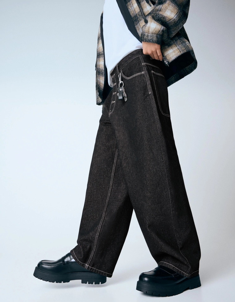 Джинсы-бананы