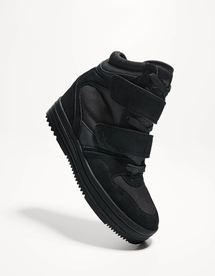 Высокие кроссовки на танкетке- Заказать в России