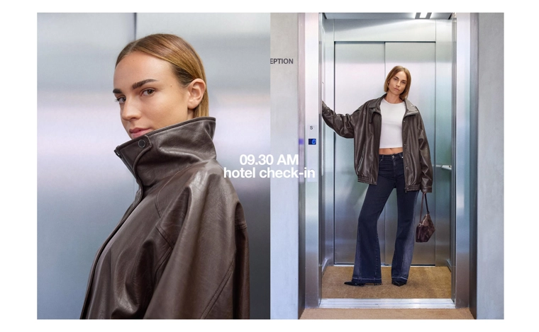 Куртка оверсайз из искусственной кожи