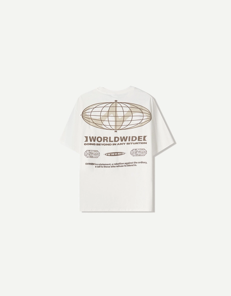 Футболка с принтом