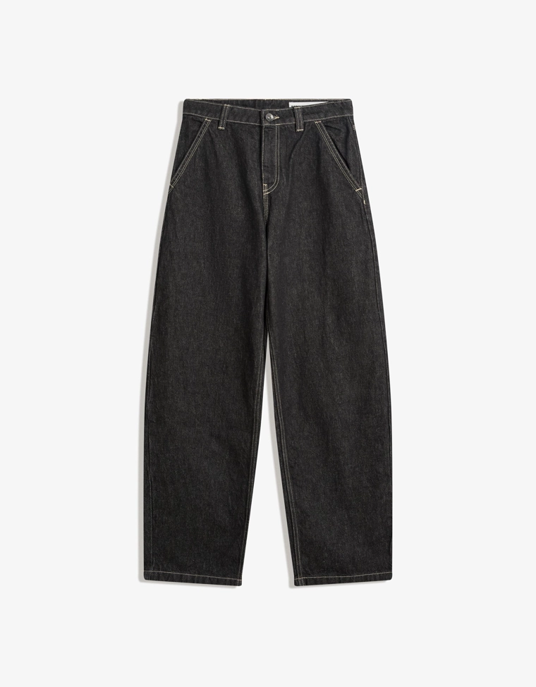 Джинсы бананы свободного кроя