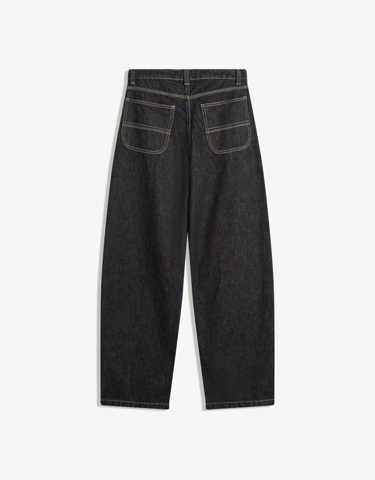 Джинсы бананы свободного кроя