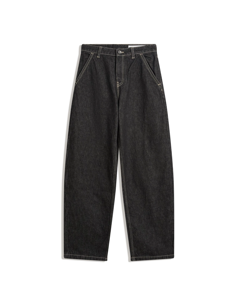 Джинсы бананы свободного кроя