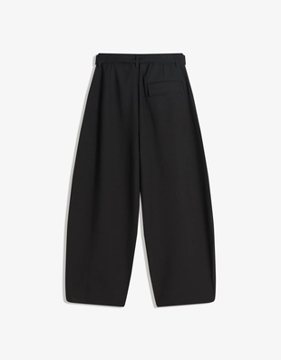 Брюки-баллоны приталенного кроя с ремнем- Заказать в России