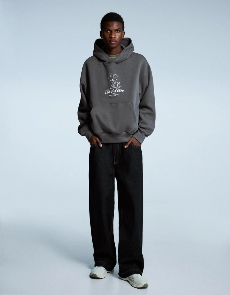 Худи с принтом