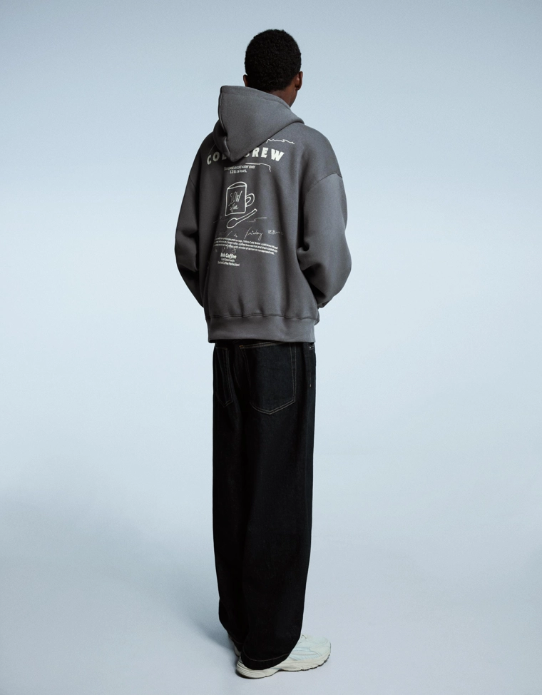 Худи с принтом