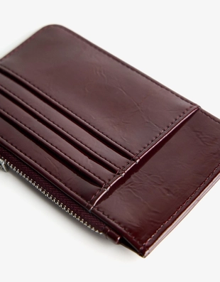 Кошелек для карточек, из искусственной лакированной кожи- Заказать в России