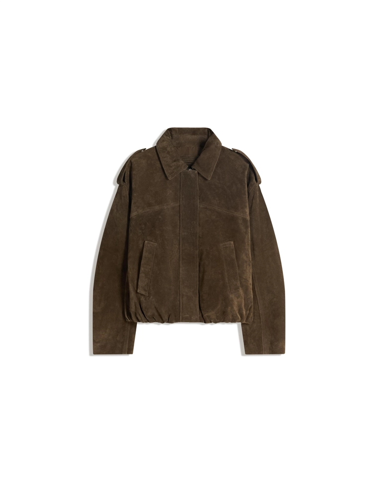 Кожаная и замшевая куртка