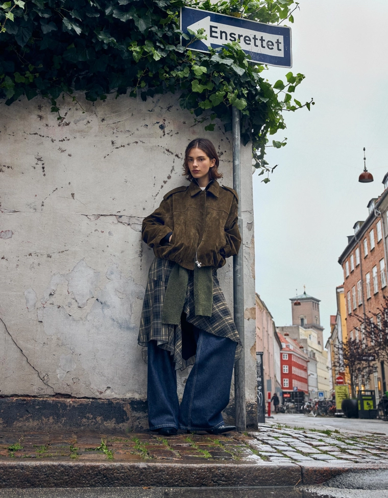 Кожаная и замшевая куртка