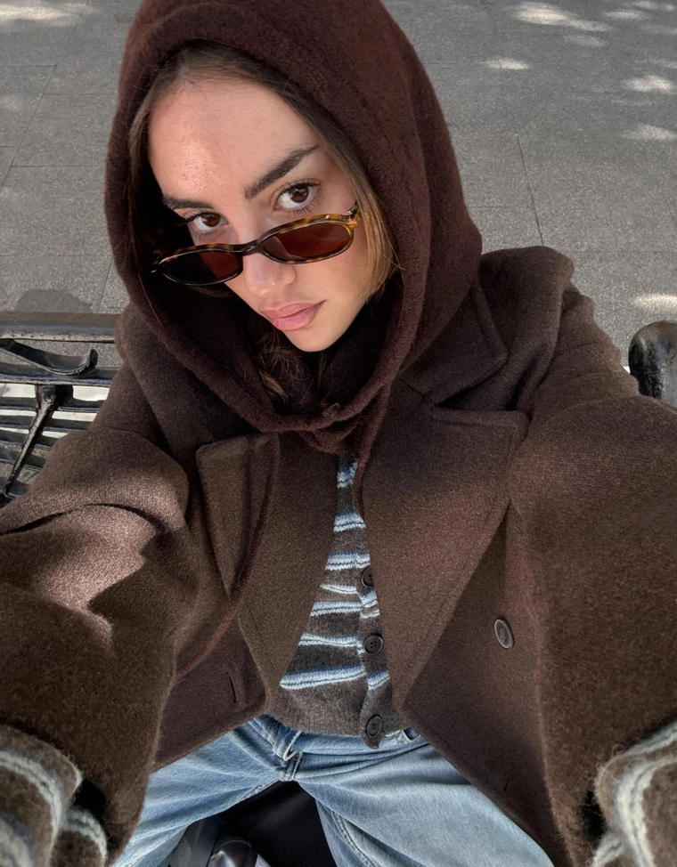 Вязанный балаклава bershka