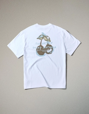 Футболка с короткими рукавами и принтом- Заказать в России