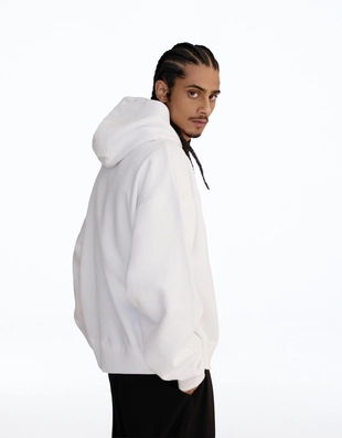 Базовое худи свободного кроя с капюшоном- Заказать в России