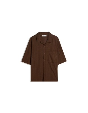 Рубашка с короткими рукавами и вышивкой- Заказать в России