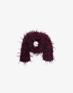 Длинная горжетка из искусственного меха- Заказать в России