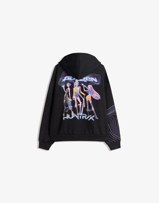 Худи KPOP DEMON HUNTERS HUNTR/X с цифровым фильтром- Заказать в России