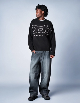 Свитер с принтом- Заказать в России