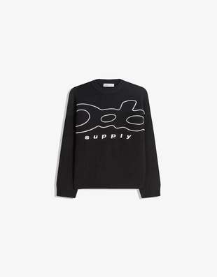 Свитер с принтом- Заказать в России