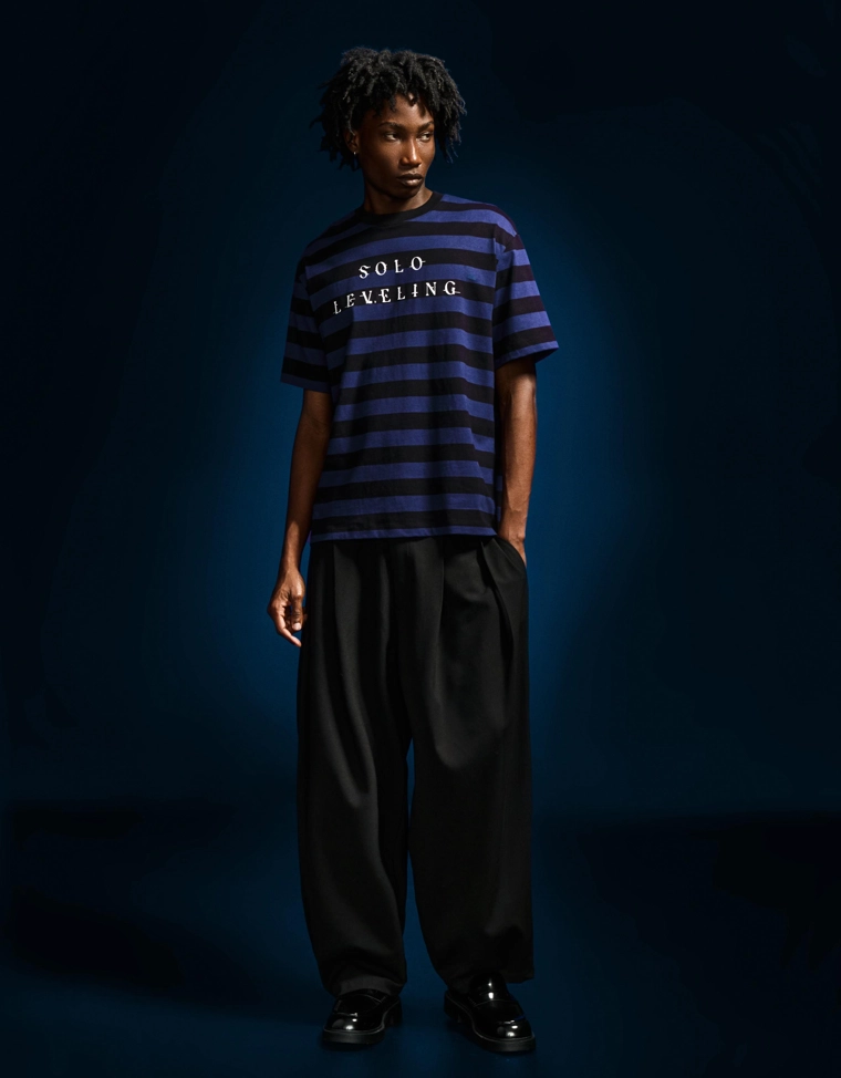 Футболка с короткими рукавами и принтом Solo Leveling