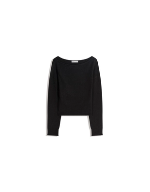 Свитер с вырезом «лодочка»- Заказать в России