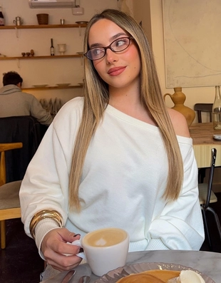 Асимметричный свитер с низом в рубчик- Заказать в России