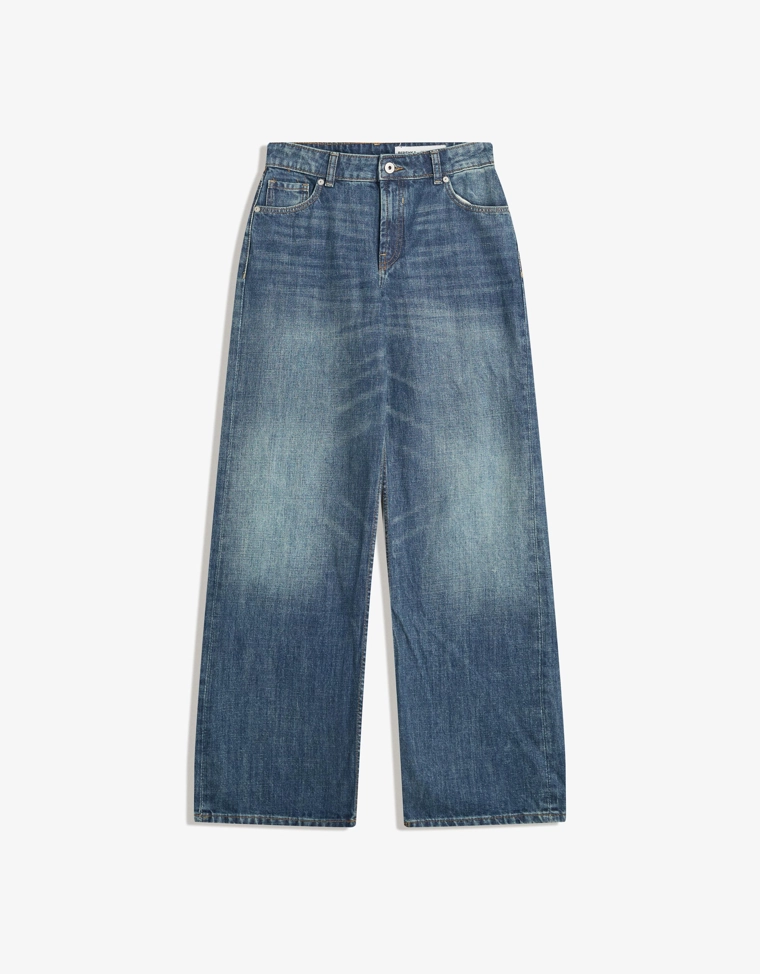 Джинсы свободного кроя