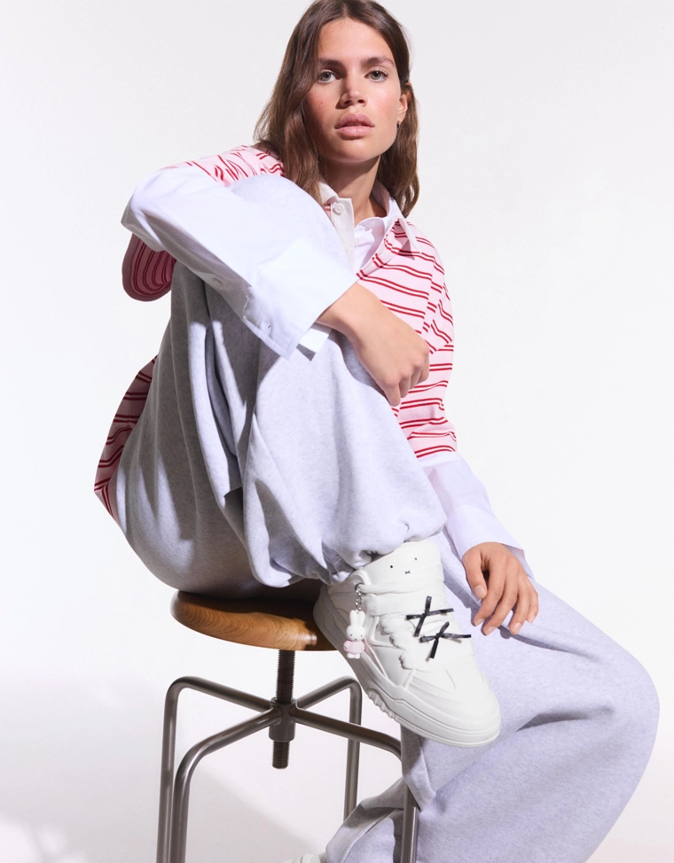 Кроссовки Miffy в скейтерском стиле