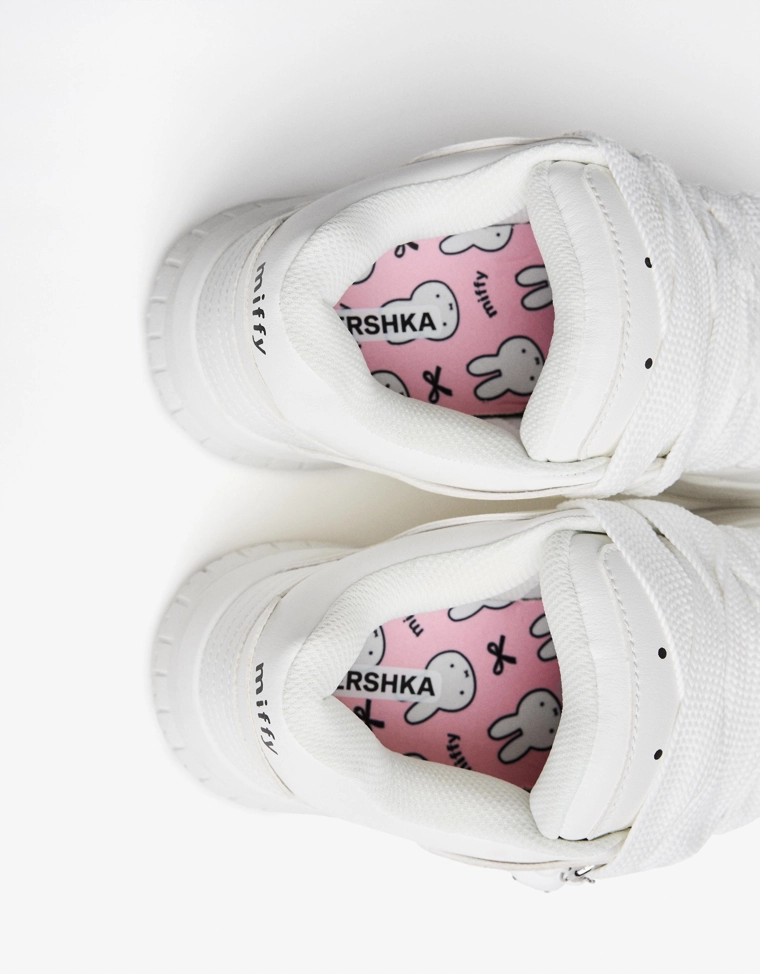 Кроссовки Miffy в скейтерском стиле