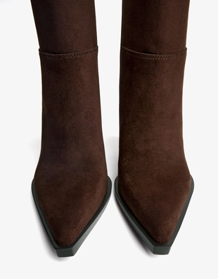 Ботильоны в ковбойском стиле на каблуке- Заказать в России