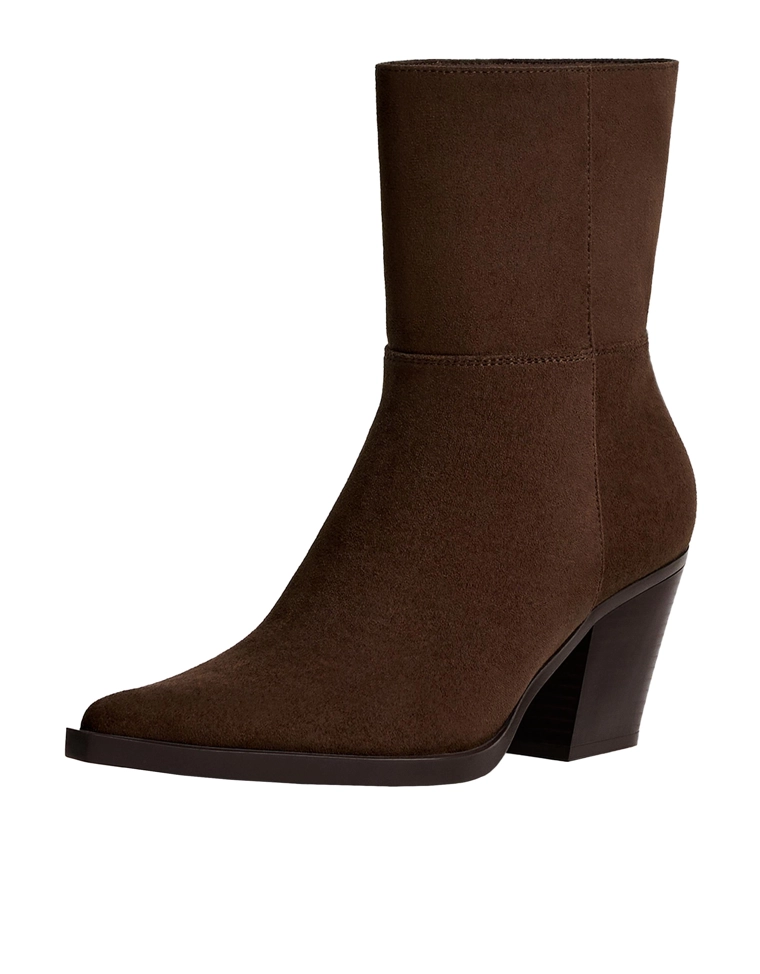 Ботильоны в ковбойском стиле на каблуке