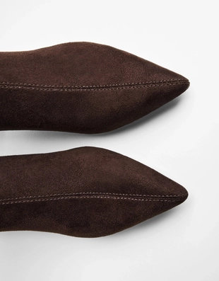 Ботильоны на среднем тонком каблуке- Заказать в России