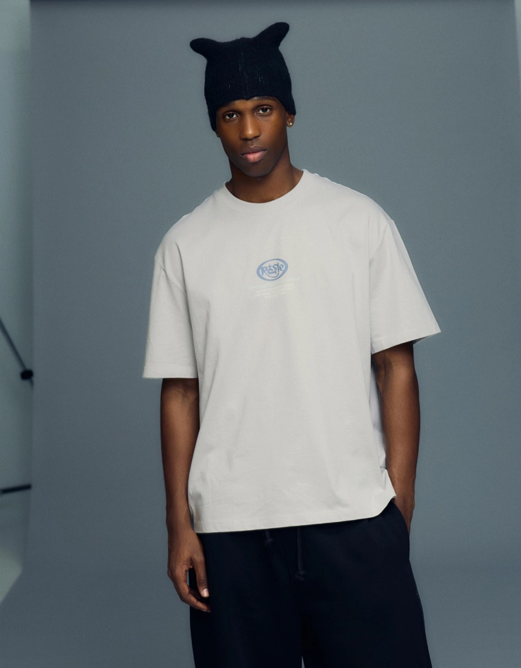 Футболка с короткими рукавами и принтом