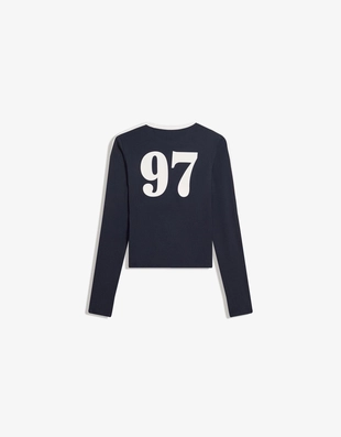 Лонгслив с принтом- Заказать в России